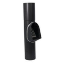 Bladvanger met RVS rooster Noir (Ø 100 mm)