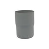 Vestis verbindingsmof aluminium 3D RAL 7037 (Ø80 mm)