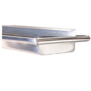 Bakgoot zink B44 rechts ingesoldeerd kopschot met kraal (3 mtr)