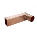 Stadsuitloop Koper 60 x 100 mm (uitloop Ø80 mm)