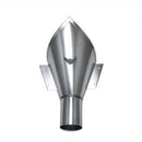 Vergaarbak zink Peperzak (Ø80 mm)