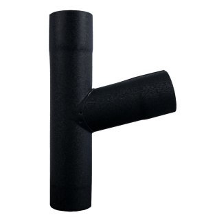 Vestis t-stuk aluminium 72 graden 3D RAL 7016 (Ø80 mm)