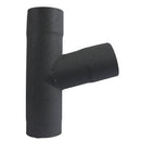 Vestis t-stuk aluminium 72 graden 3D RAL 7037 (Ø100 mm)