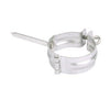 HWA beugel deluxe zink met pen (Ø80 mm) (OP=OP)