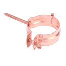 HWA beugel koper voor dubbele wrong met pen (Ø102 mm)