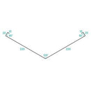 PREFORM kilgoot KG220 Zink 220 x 220 lengte 120 graden (2 meter)