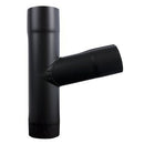 Vestis t-stuk aluminium 72 graden K2 MAT Graphite Black (Ø80 mm)