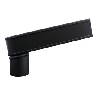 Vestis stadsuitloop aluminium K2 MAT Graphite Black (60 x 80 - Ø80 mm)