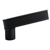 Vestis stadsuitloop aluminium K2 MAT Graphite Black (60 x 80 - Ø80 mm)