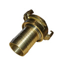 Messing snelkoppeling tule meedraaiend model