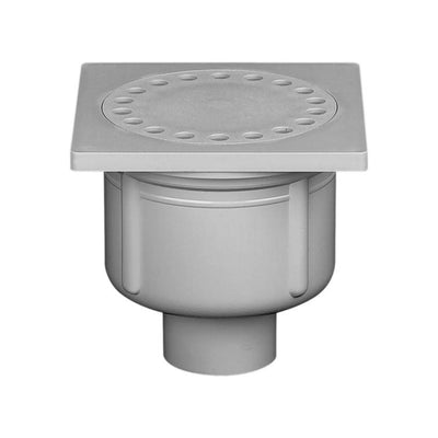 Martens ABS doucheplug 100 × 100 mm - onderuitloop 40 mm - voorbeeldfoto