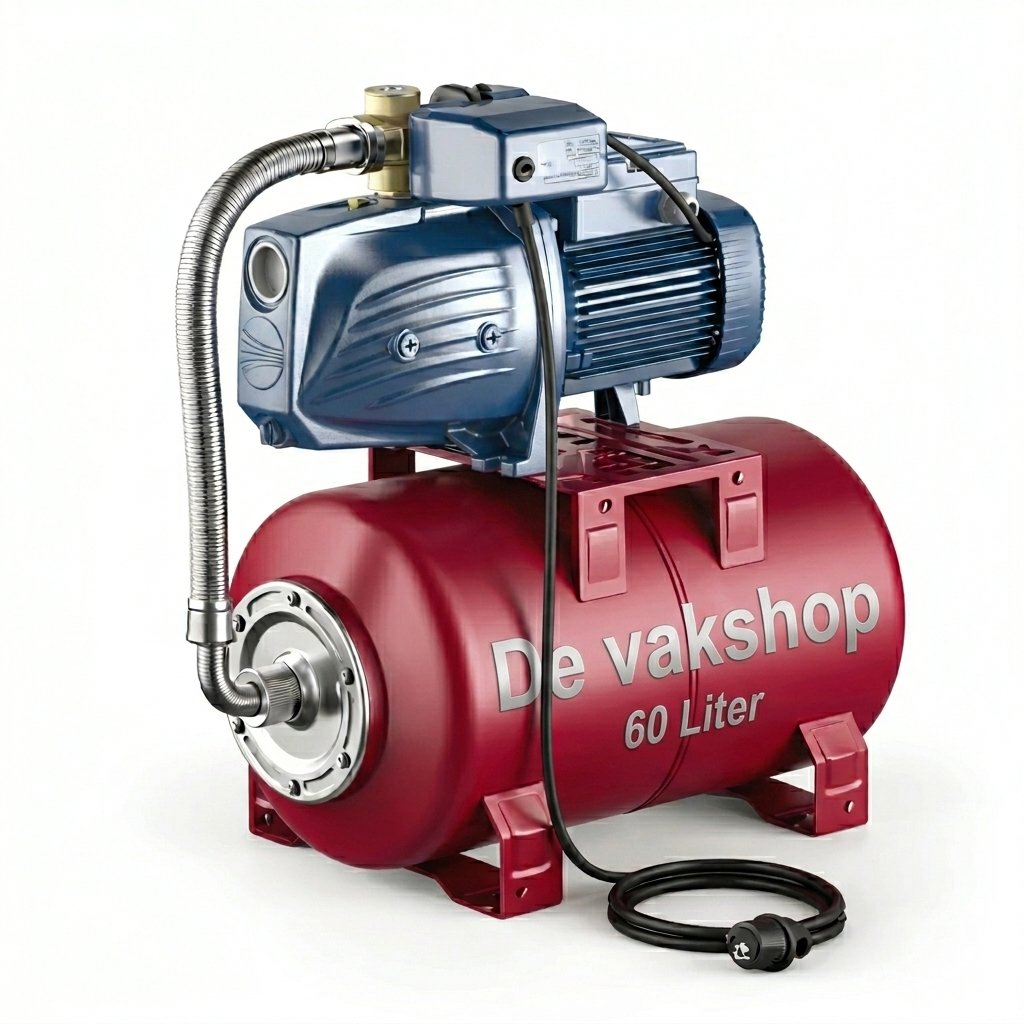 Pedrollo Hydrofoor JSWm 3CM - 60L 230V 1.50pk 1.1kW(7,2 kuub per uur)