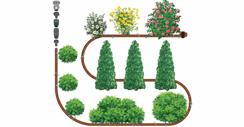 Rainbird Druppelslang starter kit 30 meter