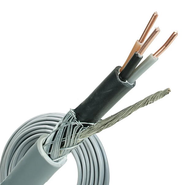 Ground cable grey