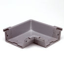 HWA Bakgoot binnenhoek PVC