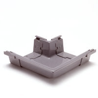 HWA Bakgoot buitenhoek PVC