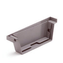 HWA Bakgoot eindstuk links PVC