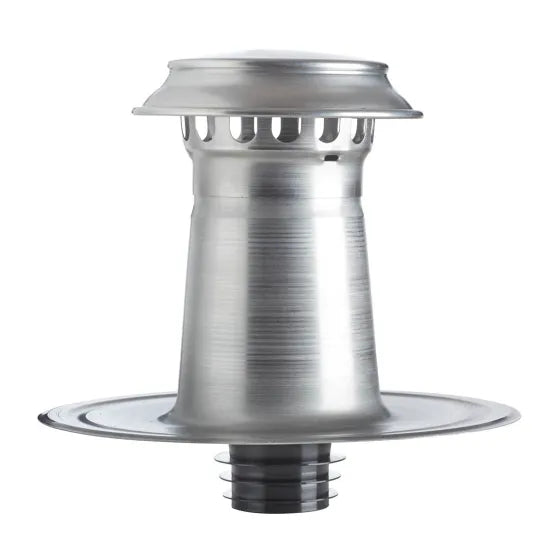 HWA Ontluchtingskap aluminium dubbelwandig