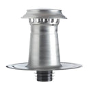 HWA Ontluchtingskap aluminium dubbelwandig