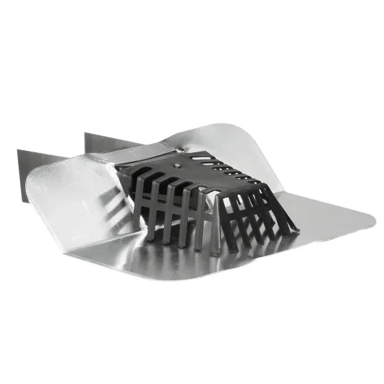 HWA kiezelbak aluminium zijuitlaat