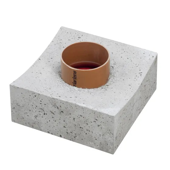 Inlaat beton renovatieblokje