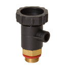 Kraan aftapper voor kogelstopkraan 1/4" buitendraad