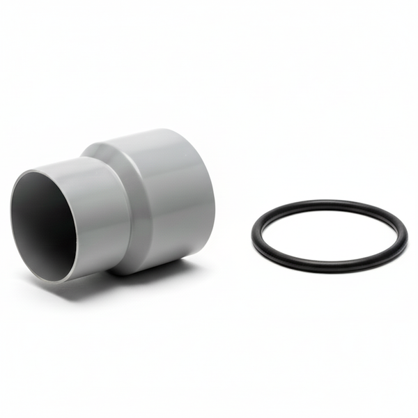 Krimpmof PVC naar Metaal – Inclusief Rubberring