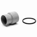 Krimpmof PVC naar Metaal – Inclusief Rubberring