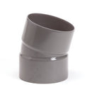 Lijmbocht, PVC, 2 x Lijmmof, 15 graden