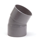 Lijmbocht, PVC, 2 x Lijmmof, 30 graden