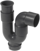 P-sifon Muuraansluiting PVC