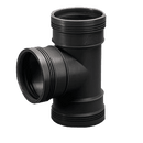 PP T-stuk 90gr mof-mof-mof