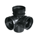 PP hoek T-stuk 90GR 110mm