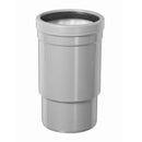 PVC Inlaat zettingsmof MAX 100MM