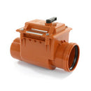 PVC Keerklep mancet mof/spie met vergrendeling