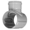 PVC Klemaansluiting met klem en wig