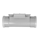 PVC  mancet Ontstoppingsstuk met klemdeksel