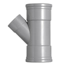 PVC  manchet-lijm T-stuk 45gr mof/mof/mof