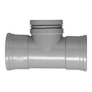 PVC  manchet Ontstoppingsstuk met schroefdeksel