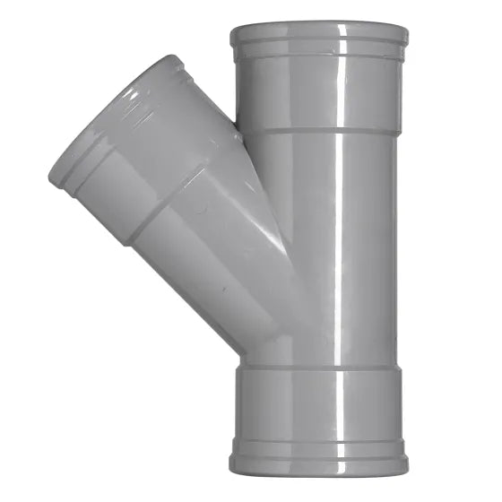 PVC  manchet T-stuk 45gr mof/mof/mof