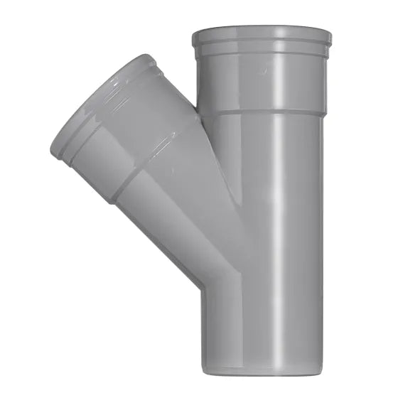 PVC  manchet T-stuk 45gr mof/mof/spie