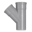 PVC  manchet T-stuk 45gr mof/mof/spie