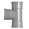 Martens PVC T-stuk 87° met manchet - mof/mof/mof - voorbeeldfoto, model kan afwijken
