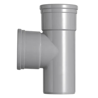 Martens PVC T-stuk 87° met manchet - mof/mof/spie - voorbeeldfoto, model kan afwijken