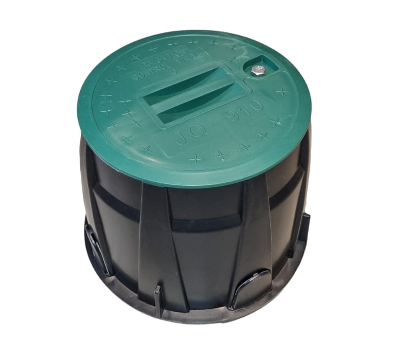 Groote Kleppenbox voor beregening - Rond 340 mm