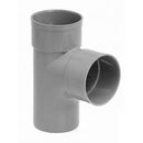 T-stuk 90gr,PVC,2 x lijmmof, 1 x spie