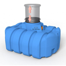 Platte watertank Easy 1500 liter