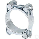 Slangklem Zwaar 2x bout 2x band DIN912 verzinkt