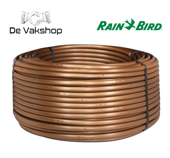 RainBird druppelslang XFSCV met koperinleg en terugslagklep  2.3ltr./uur 100mtr