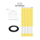 VDL rubber sealing ring